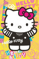 Hello Kitty Colorful Poster Print - 22x34 Rolled Art