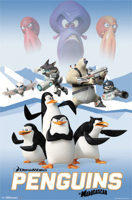Penguins of Madagascar Cast Poster Print 24x36 - Item # VARTIARP13695