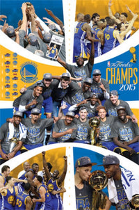 2015 Golden State Warriors NBA Finals Celebration Poster Print