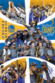 2015 Golden State Warriors NBA Finals Celebration Poster Print
