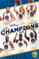 2015 Golden State Warriors NBA Finals Champions Poster Print
