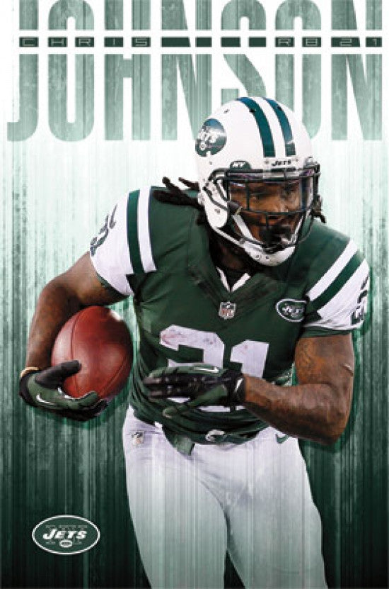 New York Jets - C. Johnson 14 Poster Print