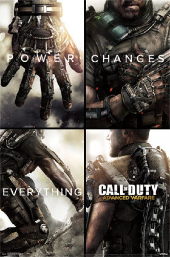 Call of Duty: Advanced Warfare - Power Changes Everything Poster Print