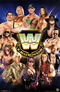 WWE Legends - Group 14 Rolled Poster Print