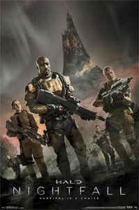 Halo - Nightfall Key Art Poster Print 24x36