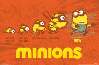 Minions Evolution Poster Print - Fun Decor for Any Space