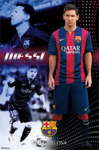 FC Barcelona Lionel Messi 2014 Poster Print - 24x36