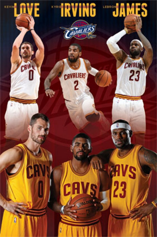 Cleveland Cavaliers 2014 Team Poster Print 22x34