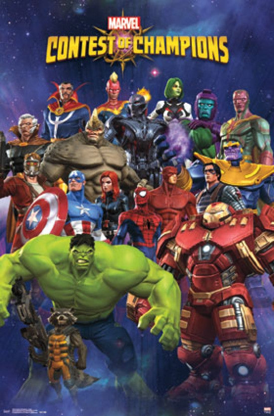 Contest of Champions Group Poster Print - 22x34