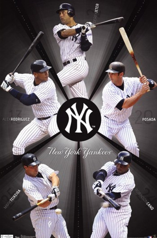 New York Yankees Collage Poster Print 22x34 - Item # VARTIARP1384