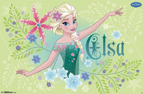 Frozen Fever - Elsa Poster Print (24x36) - Perfect for Home Decor