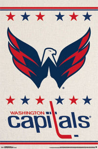 Washington Capitals® Logo 14 Rolled Poster Print - 22x34