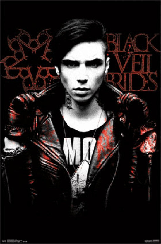 Black Veil Brides Andy Biersack Collar Poster Print - 22x34