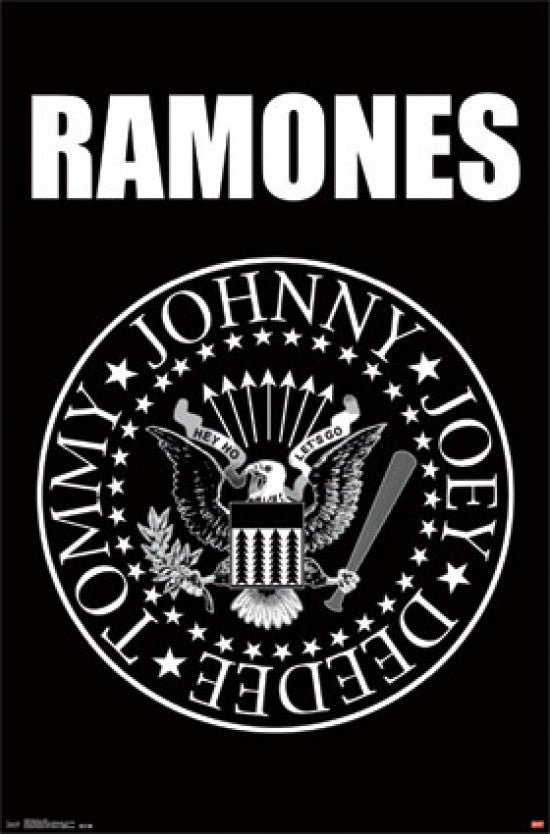 Ramones Seal Poster Print - 24x36 Rolled Poster