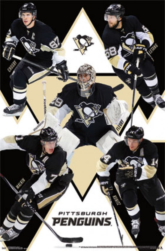 Pittsburgh Penguins Group 14 Poster Print