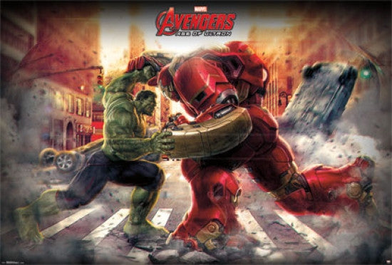 Avengers 2 Hulk Mural Poster Print - 42x62 | Posterazzi