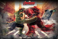Avengers 2 Hulk Mural Poster Print - 42x62 | Posterazzi