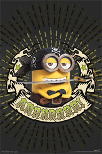 Minions - Arr Poster Print 22x34 | Posterazzi