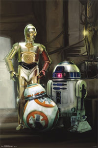 Star Wars: The Force Awakens - Droids Poster Print (22x34)