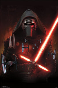 Star Wars The Force Awakens Kylo Ren Poster Print - 22x34