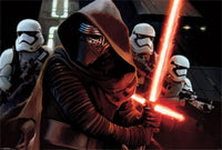 Star Wars The Force Awakens - Kylo Ren Mural Poster Print
