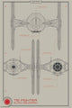 Star Wars The Force Awakens - Black Squadron Rolled Poster Print