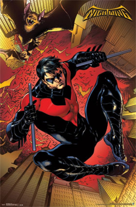 Nightwing - Jump Poster Print 22x34
