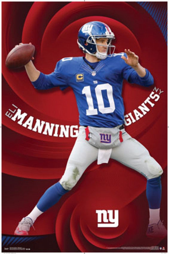 New York Giants - Eli Manning 15 Poster Print