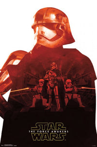 Star Wars: The Force Awakens - Captain Phasma Badge Poster Print