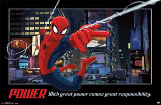 Spider-Man Power Poster Print - 22x34