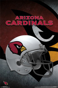 Arizona Cardinals Helmet 15 Poster Print - 22x34