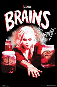 iZombie Brains Poster Print - 24x36 Rolled Artwork