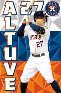 Houston Astros Jos Altuve 2015 Poster Print