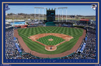 Kansas City Royals Kauffman Stadium Poster Print 22x34