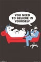 Snorg Tees Unicorn Poster Print - Perfect for Home or Office