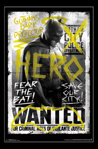 Batman v Superman - Fear The Bat Rolled Poster Print