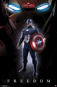 Captain America: Civil War - Freedom Poster Print (22x34)