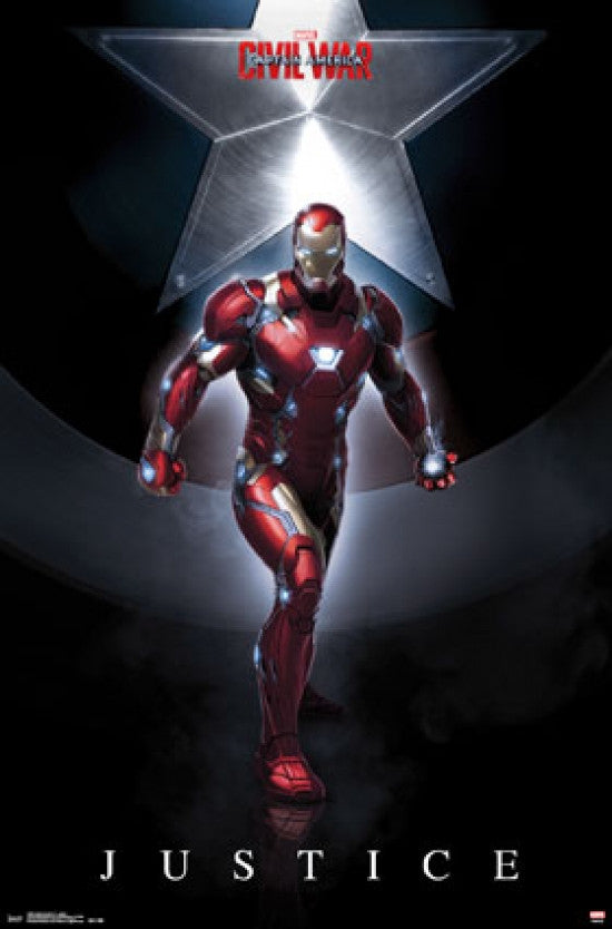 Captain America: Civil War - Justice Poster Print (22x34)