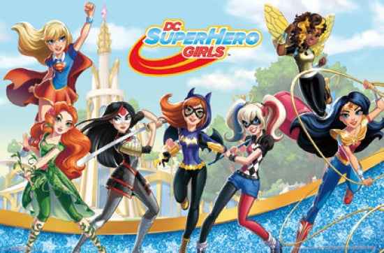 DC Super Hero Girls Poster Print - 34x22 Rolled Poster