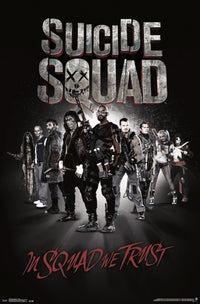 Suicide Squad Group Poster Print - 22x34 Rolled Poster