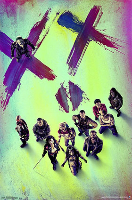 Suicide Squad Teaser Poster Print - Rolled Art Print 22x34