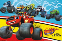Nickelodeon Blaze and the Monster Machines Rolled Poster Print