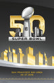 Super Bowl 50 Logo Poster Print - 22x34 Rolled Poster
