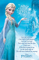 Frozen - Let It Go Lyrics Poster Print 24x36