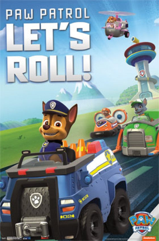 Paw Patrol - Let's Roll Poster Print 22x34