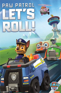 Paw Patrol - Let's Roll Poster Print 22x34