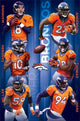 Denver Broncos Team 15 Poster Print - 22x34