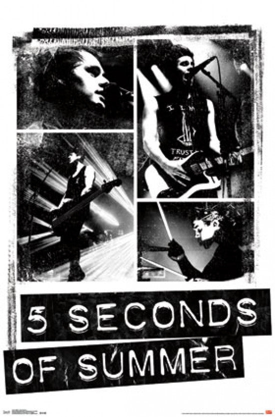 5 Seconds of Summer Photo Blocks Poster Print - 22x34