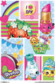 Shopkins Collage Poster Print - 22x34 Rolled Art