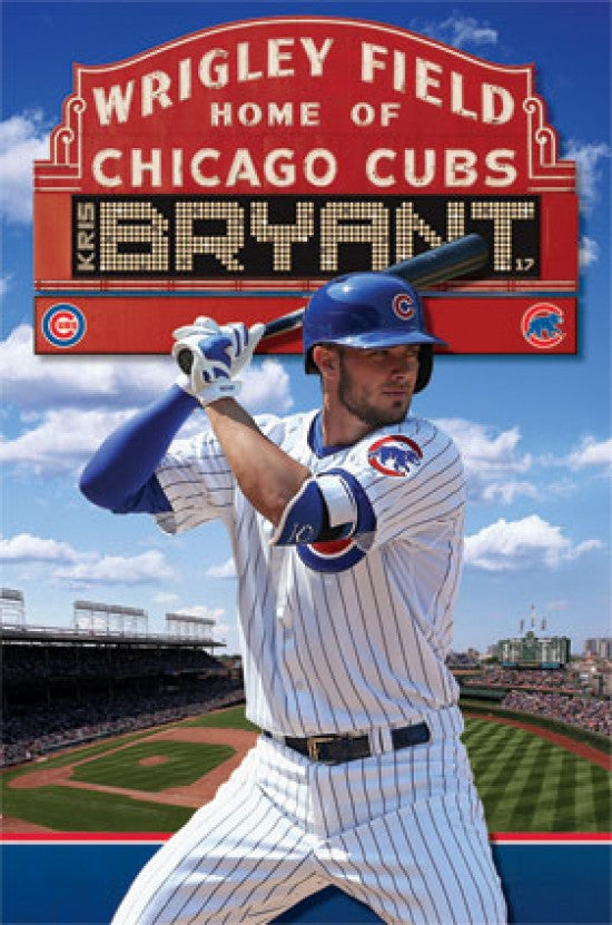 Chicago Cubs Kris Bryant 2015 Rolled Poster Print